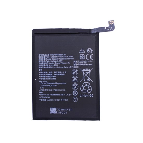 Bateria Huawei Y9A/FRL-22 HB486686ECW/3,82 V/16,04 WH/4200 mAh Li-ion